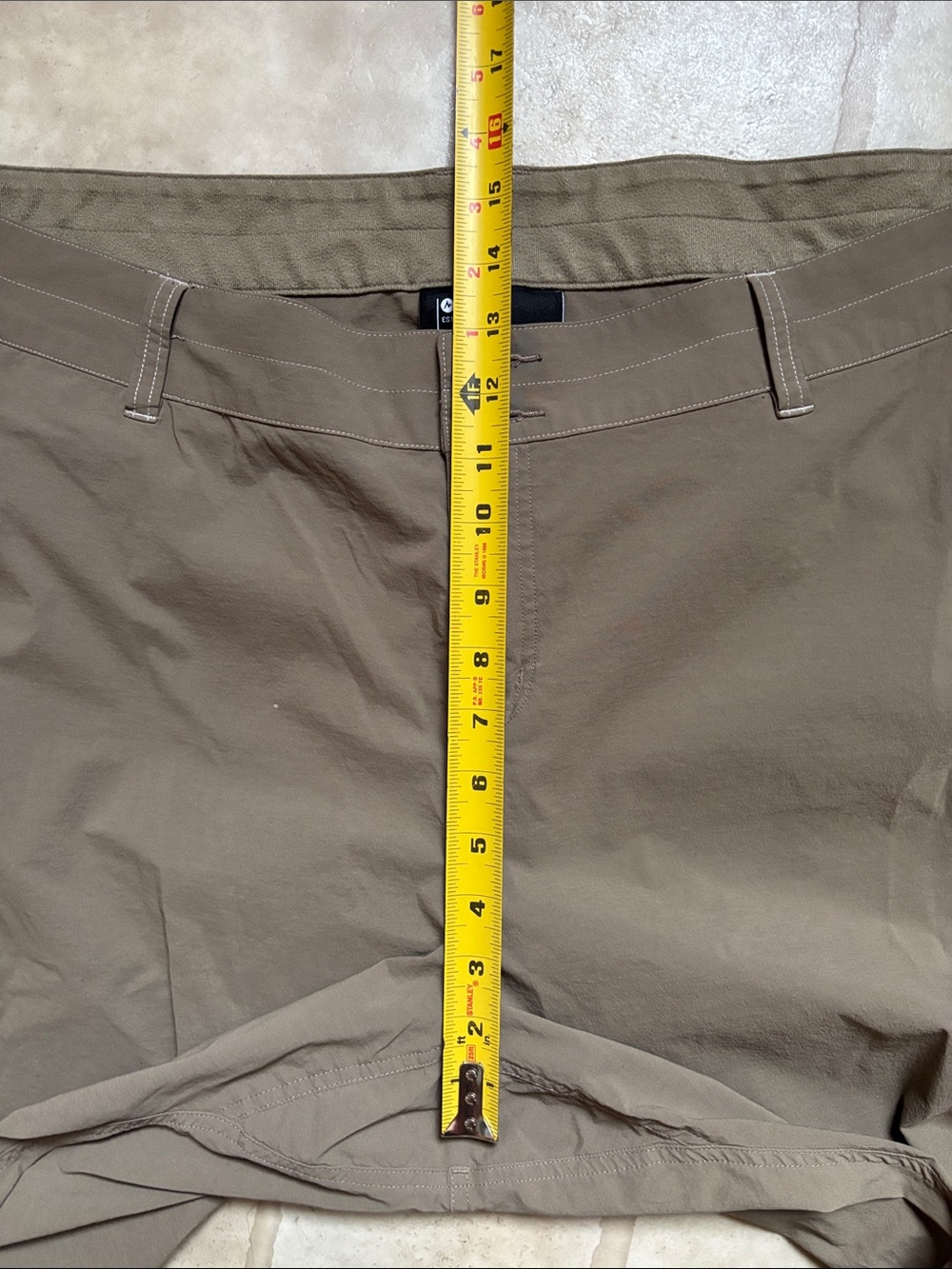 Marmot Hiking Pants Women's Plus Size 20W Khaki Nylon Stretch Roll Up Cargo Camp - Picture 5 of 7